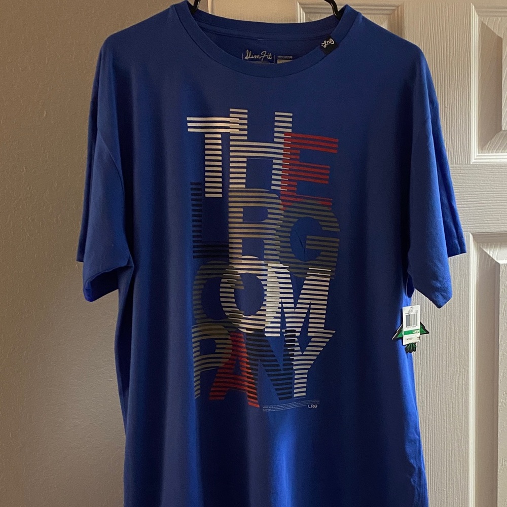 LRG Blue Graphic Tee